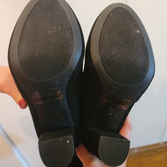 Journee Collection black Maya over the knee boots size 6WC - Picture 4 of 5